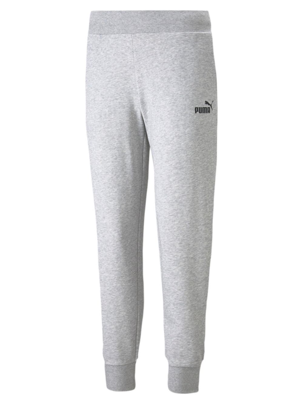 NWT Puma Light Gray Heather Jogger Pants Essentials Sweatpants XS